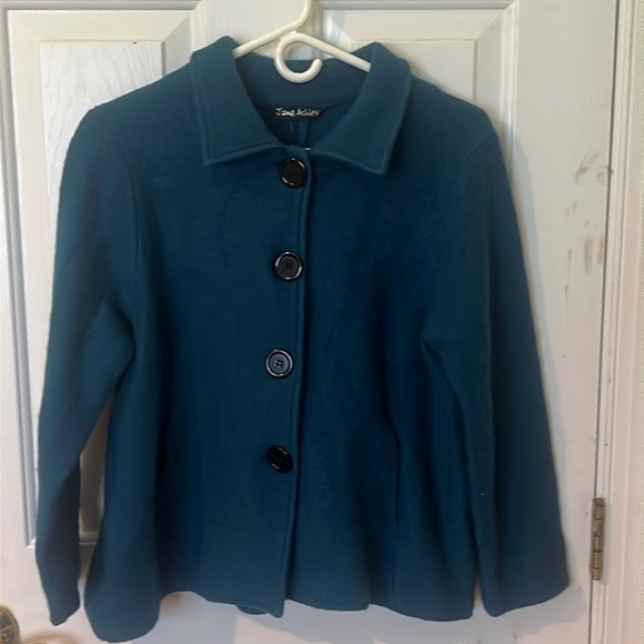 Jane Ashley Wool Short Coat women’s size medium - Picture 1 of 7